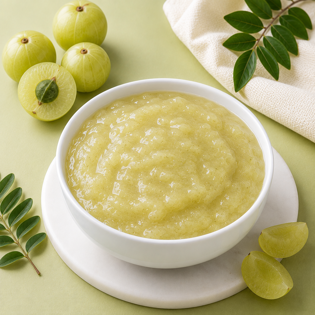 Frozen Amla Pulp — placeholder artwork, product photography pending