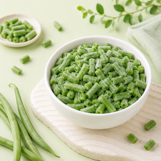 IQF French Beans — placeholder artwork, product photography pending
