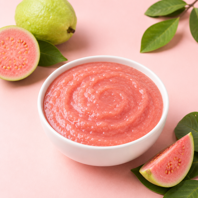 Frozen Guava Pulp — White & Pink — placeholder artwork, product photography pending